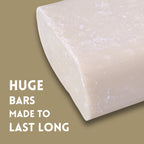 Amish Farms Natural Bar Soap 5-Pack Variety – Handmade Cold Process Moisturizing Soap Bars, Large Hand-Cut, Made in USA