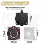 HP60/80 Air Pump Rebuild Complete Kit for Hiblow HP 80, HP 60 Aerators, HP-80-0110, with White Switch