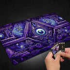 Playmat for MTG, with Free Storage Bags,Game Mat 24 x 14 inches, TCG and Board Game Mat for Cards,Mousepad Desk Mats (Regular,Magic Mat 7)