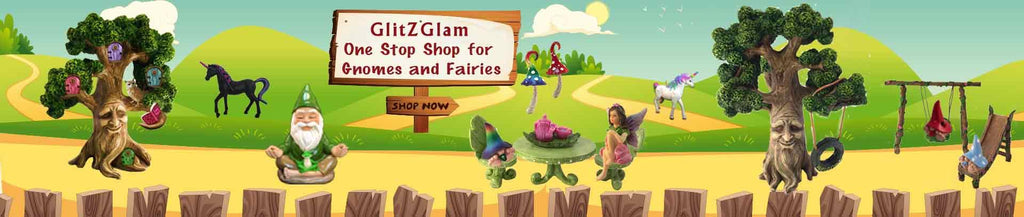 GlitZGlam Miniature Wishing Well with Movable Handle and Water Bucket for Garden Gnomes and Fairies -a Fairy Garden Accessory