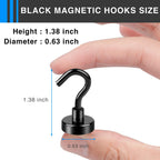 LOVIMAG Magnetic Hooks for Cruise Essentials 2026 Cabins Door 12 Pack-30LBS