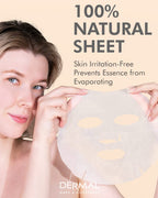 DERMAL 48 Combo Pack Made in Korea Facial Mask – 20+ Years of K-Beauty Experience, Premium Quality Korean Sheet Masks for Daily Skincare Routine