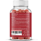 Iron Gummies Supplements for Women & Kids - Multivitamin with Vitamin C for Energy Support, Great Tasting Iron Gummy Vitamins with Vitamin C for Max Absorption - Vegan, Strawberry 90 Count