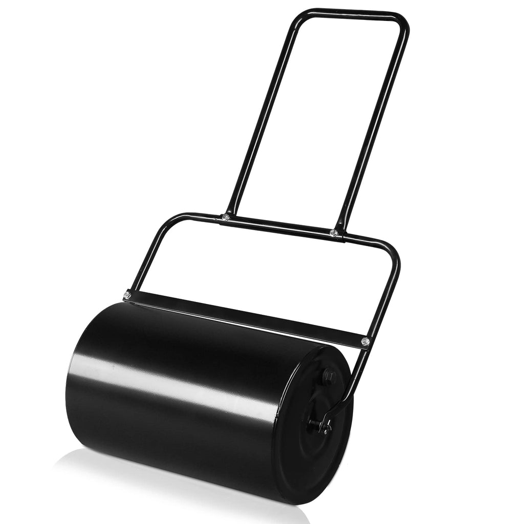 Outvita Lawn Roller, 10 Gallons Water and Sand Filled, Black