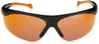 NoBlue Blue Light Blocking Safety Sunglasses for Sleep, Gaming & Screens – Amber Lenses Block 99.9% Blue & UV, ANSI Z87.1 Certified, Relieve Eye Strain & Support Deeper Sleep