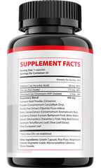 Gluco Extend Capsules - GlucoExtend Advanced Supplement, All Natural Formula to Maintain Healthy Levels, Maximum Strength Formula, Gluco Extend Pills Reviews (3 Pack - 180 Capsules)