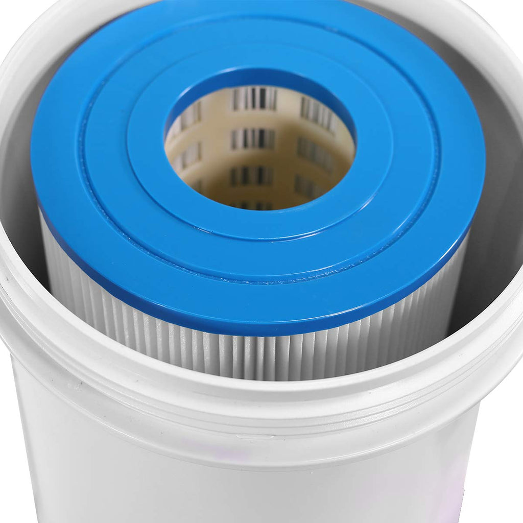 XtremepowerUS Pool Replacement Cartridge Filter 7" Dia x 9.75" inch Compatible with 75204, CX250RE, XLS-736, AK-6074, PA25, PC-1230, C-7626, FC-1230