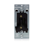 Leviton Toggle Slide LED Advanced Dimmer Switch for 150W Dimmable LED, Halogen and Incandescent Bulbs and Fixtures, TSL01-10E, Black