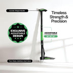 Weed Puller Tool with Long Adjustable Handle (36", 38", & 43"), Quick-Release Weed Ejector Mechanism, Lightweight Aluminum Stand-Up Heavy Duty Weed Remover, 4-Claw Head & Foot Pedal for Easy Weeding