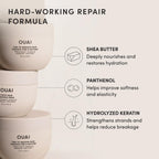 OUAI Lightweight Hydrating Hair Mask for Fine to Medium Hair, 8 oz