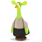 Yeyeplum Porch Goose Costume Fits Large 23" H Statue Lawn Garden Goose Costume for Concrete Statue Garden Yard Patio Outdoor Cement Geese Decoration