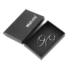 HZMAN Gothic Stainless Steel Spike Hoop Earring for Men Women,Lightweight