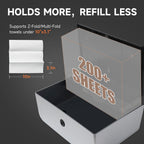 anydry 200-Sheet Paper Towel Dispenser Wall Mount (Folded Size ≤ 10 x 3.1)
