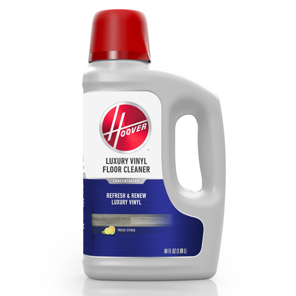 Hoover Luxury Vinyl Hard Floor Cleaner Solution, 64 oz, Fresh Citrus Scent