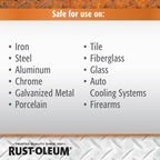 Rust-Oleum 215215-6PK Stops Rust Rust Reformer Spray, 10.25 oz, Black, 6 Pack