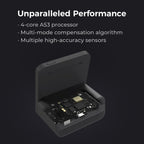 Qingping Air Quality Monitor Gen 2, Air Quality Monitor Indoor Detects PM2.5, CO2, PM10, Noise, Temperature and Humidity, New Upgraded Alarm Clock Function, Air Quality Tester for Bedroom, Smart Home