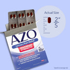 AZO Urinary Pain Relief Maximum Strength | Fast Relief of UTI Pain, Burning & Urgency | Targets Source of Pain | #1 Most Trusted Brand | 24 Tablets (Pack of 2)
