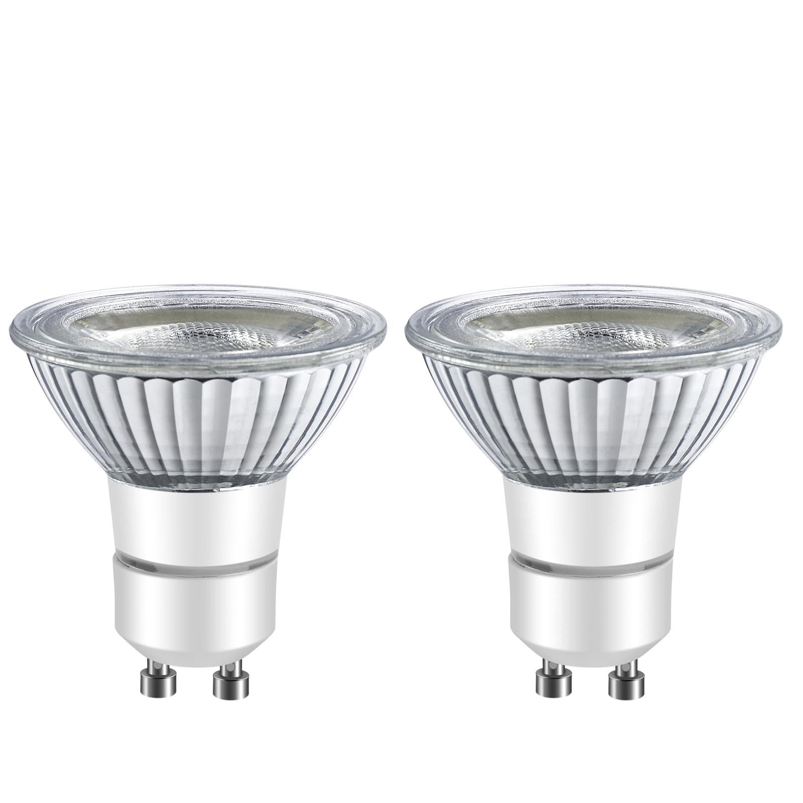 LPSAFP LED GU10 Range Hood Light Bulbs, LED Stove Appliance Light Bulb, Kitchen Light Replacement Halogen Light Bulb, 50W Equivalent, Warm White 120V/AC, 6W 550 Lm, Dimmable,Waterproof IP65 Pack of 2