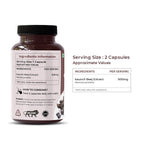 SAPTAMVEDA Natural Kaunch Beej Extract-500mg 60 Veg Capsules (Pack of 1)