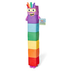hand2mind Numberblock Seven Playful Pal, Plush Figure Toys, Numbers for Toddlers, Cute Stuffies, Preschool Math Learning Toys, Stuffed Animal, Small Plushies, Counting Blocks, Birthday Gifts for Kids
