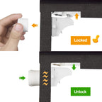 Vmaisi 20 Pack Magnetic Cabinet Locks Baby Proofing and 2 Keys