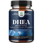 DHEA Supplement for Women & Men - DHEA 25mg per Serving for Hormone Balance, Mood Stability, Brain Function, Immune System & Energy - Dehydroepiandrosterone Capsules for Adults - 120 Count