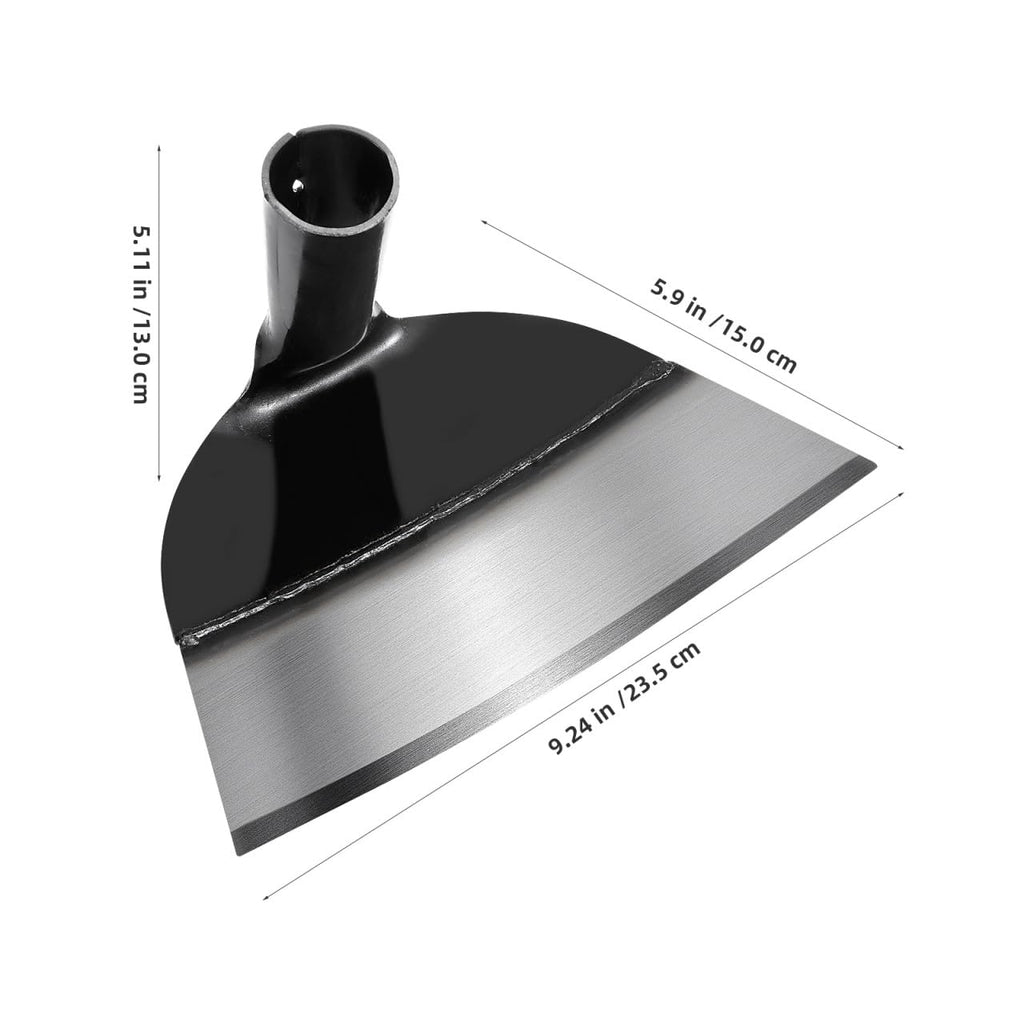 DOITOOL Hand Hoe Head Hoe Garden Tool Heavy Duty Agriculture Farming Head Round Eye Hoes Remove Grass Planting Digging Gardening Tool Weeding Hoe Head for Agriculture
