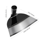 DOITOOL Hand Hoe Head Hoe Garden Tool Heavy Duty Agriculture Farming Head Round Eye Hoes Remove Grass Planting Digging Gardening Tool Weeding Hoe Head for Agriculture