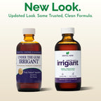 Under The Gums Irrigant Solution – Alcohol-Free, Vegan Herbal Solution for Water Flossers & Oral Irrigators – Supports Gum Health Naturally - (45 Day Supply) by Dental Herb Company