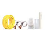SIHAIAN Pool Cover Automatic Drainer Kit for SIHAIAN Round and Rectangle Pool Cover, Anti waterlogging, Control Cover Surface Water Levele, Prevent Clogging (C:157inch)