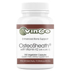 Vinco Inc - OsteoSheath® Enhanced Bone Support & Dietary Daily Supplement | (180 Capsules) | Supports Healthy Bone Density | Calcium, Vitamins K2/B6/D3 & Minerals | Gluten Free