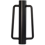 LADECH Fence Post Driver, Heavy Duty Hand Post Pounder with Handle - Use for Metal U Posts, T Posts, Garden Fence (12 Lbs)