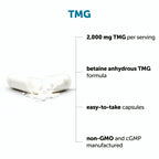 Micro Ingredients TMG 2000mg, 240 Capsules | Double Strength Betaine Anhydrous Trimethylglycine* | Non-GMO, Gluten Free