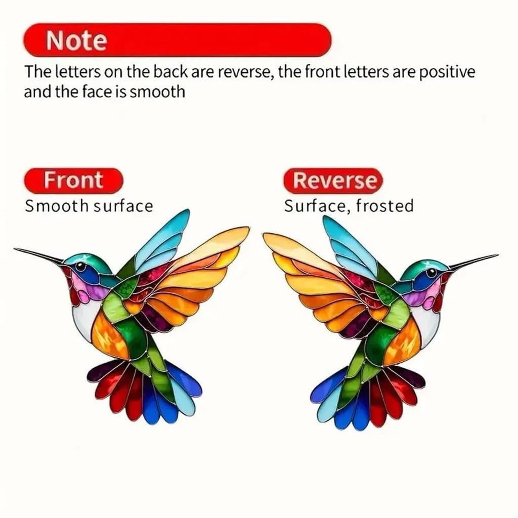 Hummingbird Earrings for Women with 925 Sterling Silver Hooks