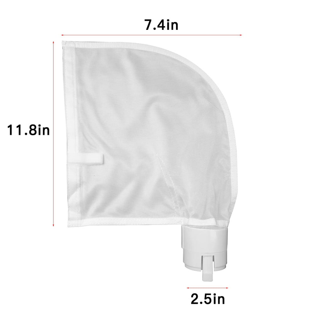 Chuanke Pool Cleaner Replacement Filter Bag Fits for Polaris 360 and 380 Pool Cleaner All Purpose Bags (3 Pack, 360 v Closure Bag)