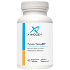 XYMOGEN Green Tea 600 - Antioxidant & Immune Support - 600 mg Green Tea Aqueous Extract - Vegetarian, Gluten-Free & Non-GMO - 60 Capsules