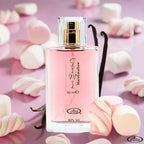 Al-Rehab Choco Musk Marshmallow Eau de Parfum for Women - 50ml (1.65 oz) | Gourmand Perfume with Strawberry, Marshmallow & Cocoa | Sweet, Fluffy & Addictive | Long-Lasting Arabian Dessert Scent