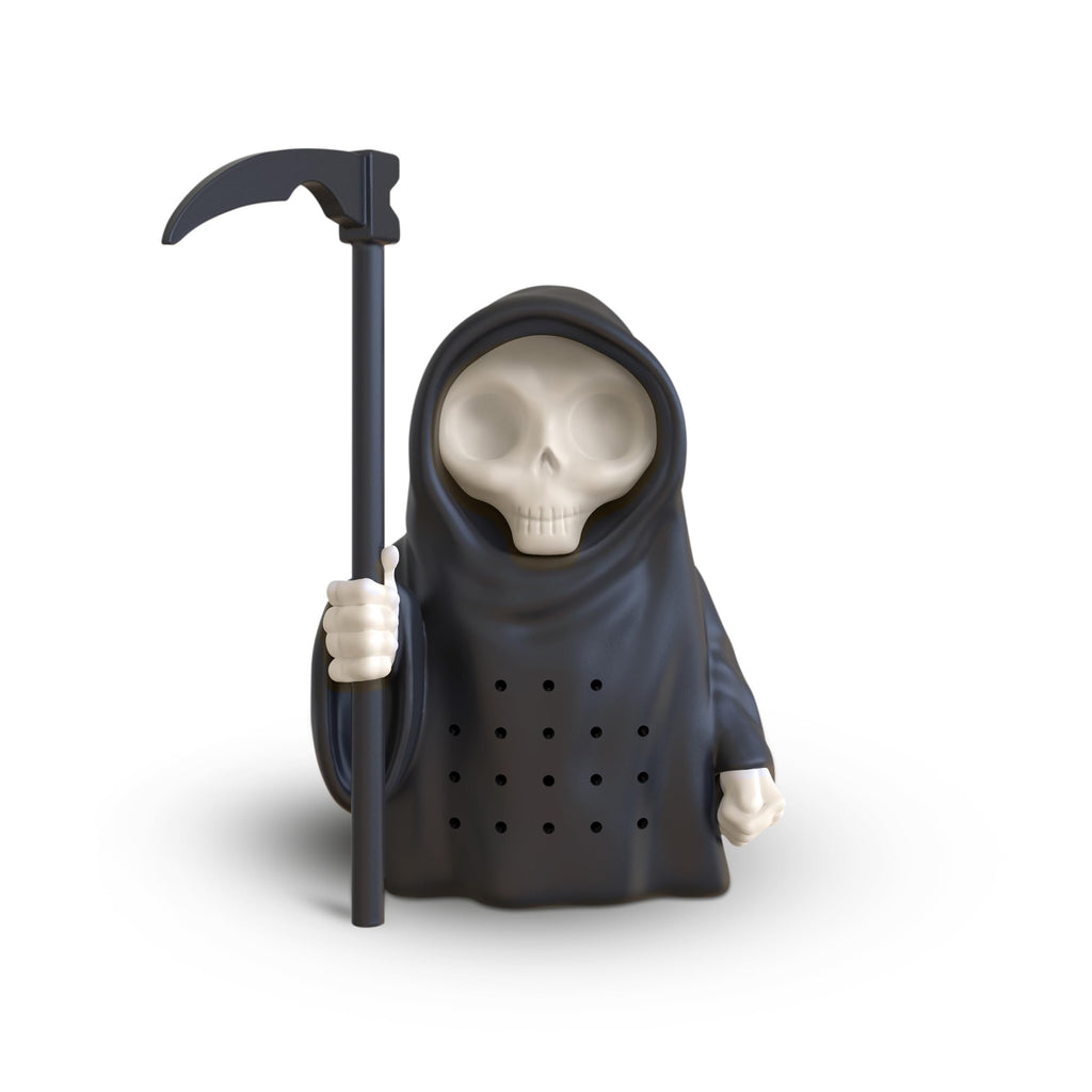 Genuine Fred GRIM STEEPER Grim Reaper Tea Infuser, Silicone, 3.75" Tall