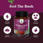 High Strength Hawthorn Berry Capsules - Pure Antioxidant Hawthorn Berry Supplement with Leaf & Flower Extract 4:1 for Healthy Heart & Digestion - Energy Support for Men & Women - 120 Count Pack