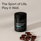 Sports Research® Magnesium Glycinate - Supports Restful Sleep & Enzymatic Processes - 160 mg Chelated Magnesium - Vegan Capsule - 180 Count