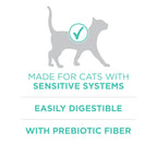 Purina ONE Sensitive Skin and Stomach Dry Cat Food 16 lb Bag