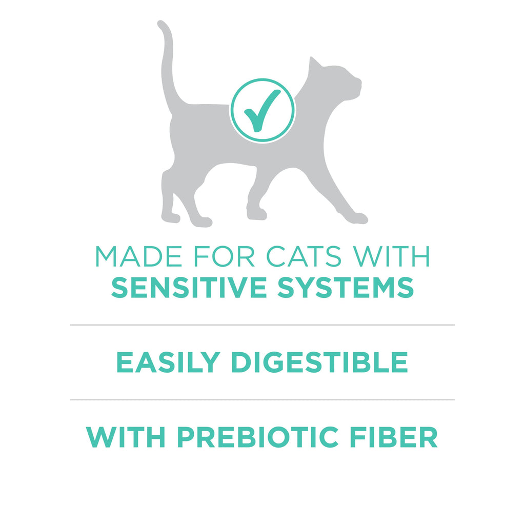 Purina ONE Sensitive Skin and Stomach Dry Cat Food 22 lb Bag