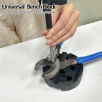Pin Punch Set, 14pcs Removing Repair Tools, including Universal Block, Pin Punches and Hammer