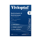 Vivioptal for Men, 30 Capsules, CoQ10, Lycopene & Resveratrol, Multivitamin & Multimineral, Gluten Free, German Formula
