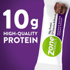 ZonePerfect Protein Bars, 16 vitamins & minerals, 10g protein, Nutritious Snack Bar, Brownie Batter Cookie Dough, 10 Count