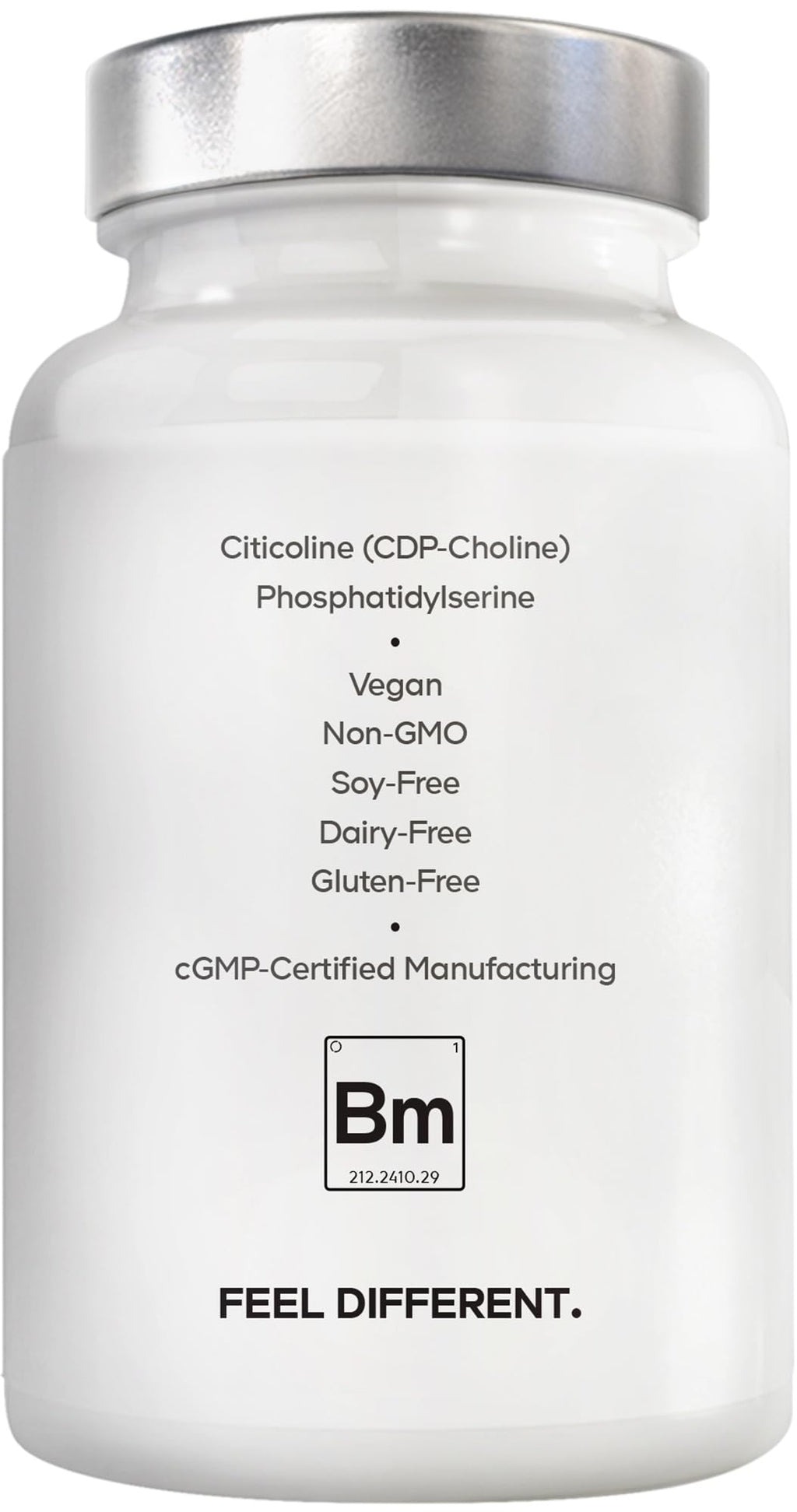 Amen Brain Memory Supplement- Bacopa, Lion’s Mane, Alpha-GPC, Citicoline, Phosphatidylserine, Rhodiola, Ginkgo, BioPerine, Huperzine A - NSF Certified Cognition & Mind Vitamins, Non-GMO - 60 Capsules