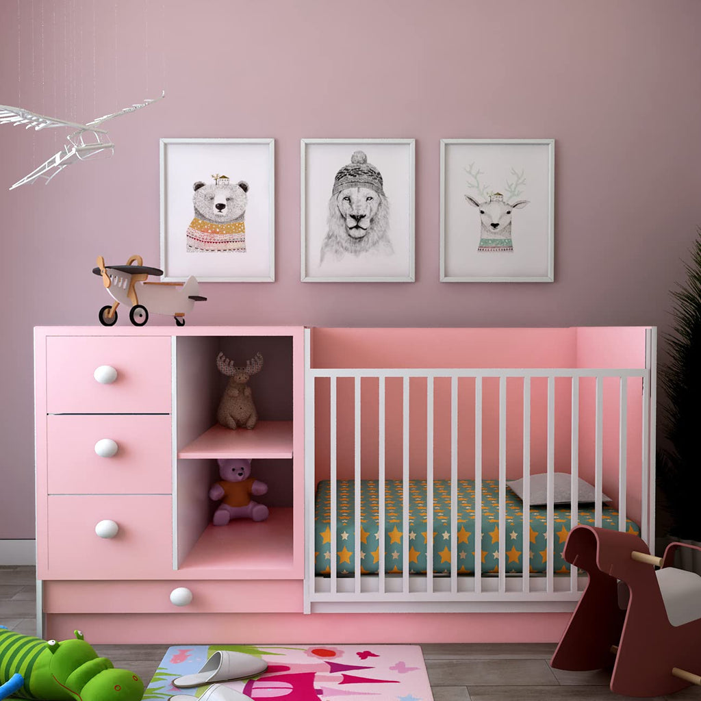 Decotalk Pink Wall Paper Peel and Stick SolidPink Contact Paper for Cabinets 12x400 Inch Pink Wallpaper for Bedroom Girls Room Solid Color Wallpaper Removable Cabinet Vinyl Wrap, Self Adhesive