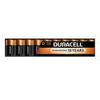 Duracell Coppertop D Batteries, 10 Count (1 Pack), D Battery with Long-Lasting Power, All-Purpose Alkaline Battery for Household and Office Devices