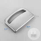 Gorlary Commercial Toilet Seat Cover Dispenser Wall Mount, Large Capacity