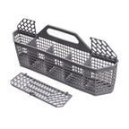 Universal Dishwasher Cutlery Basket Replacement WD28X10128 Dishwasher Utensil Silverware Basket, Compatible with Part No. AH959351, EA959351, PS959351, WD28X10127, WD28X10132